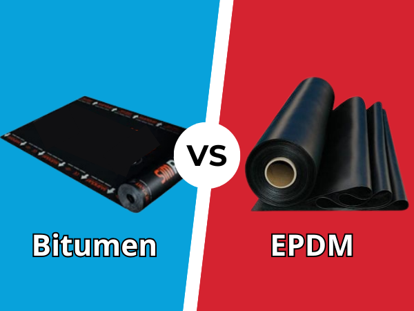 Wat is het verschil tussen EPDM en bitumen dakbedekking?