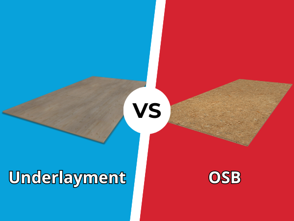 Wat is het verschil tussen Underlayment en OSB?