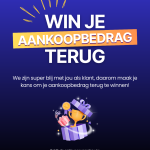 Winactie Win je aankoopbedrag terug