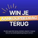 Winactie win je aankoopbedrag terug