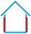 pictogram voor de muren