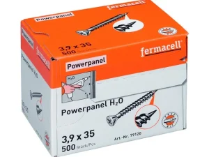 Toebehoren voor cementgebonden platen