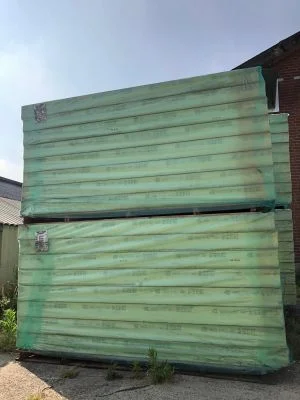 B-Keus PIR 2-zijdig Aluminium 2500x1200x140mm Rd:6,36