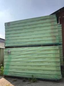 B-Keus PIR 2-zijdig Aluminium 2500x1200x140mm Rd:6,36