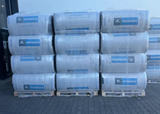 OUTLET glaswol 037 1350x600x45mm Rd:6,30 (=2,43m²)