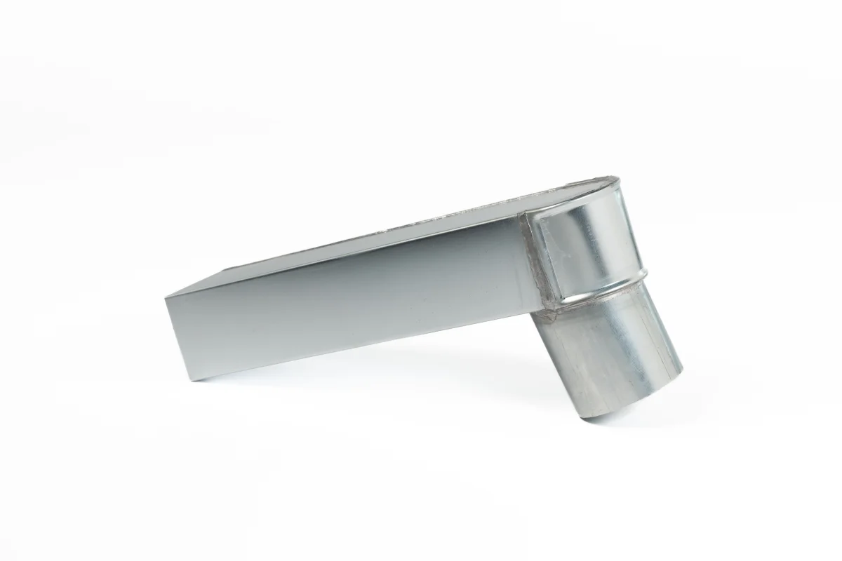 Zinken stadsuitloop 60x80mm ø80mm