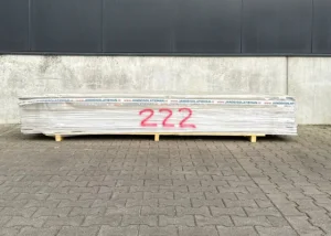 Outletpartij 222 Gipsplaat 2AK 3000x600x12,5mm