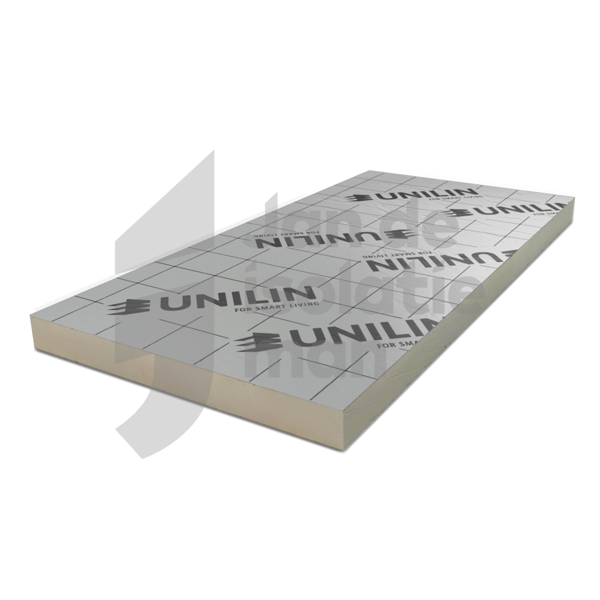 PIR 2-zijdig Aluminium 1200x600x70mm Rd:3.15 (=0,72 m²)