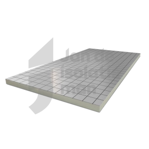 PIR 2-zijdig Aluminium 2400x1200x20mm Rd:0.91 (=2,88m²)