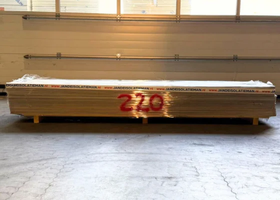 Outletpartij 220 Gipsplaat 4AK/2AK 2600x600x12,5mm