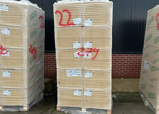 Outletpartij 279 Pavaflex houtvezelisolatie Rd:5.75 1220x575x220mm 20st (=14,00m²)