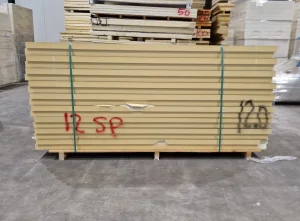 B-Keus PIR 2-zijdig aluminium Sponning 2400x1200x120mm Rd:5.20 (=2,88 m²)