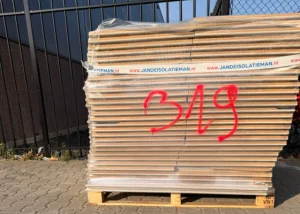 Schadepartij 319 Knauf Brio 23+10mm WF vloerelement + houtvezel  59st (=42,8m²)