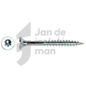 Spaanplaatschroeven verzinkt 4,0x40mm (=200st)