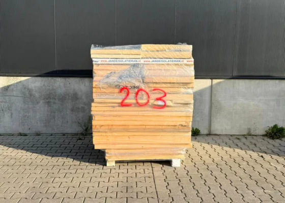 Outletpartij 203 30 t/m 80mm  B keus PIR isolatie