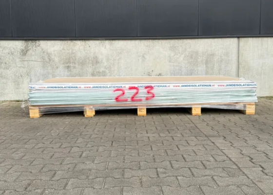 Outletpartij 223 Gipsplaat 2AK 2600x1200x12,5mm (standaard/WR)