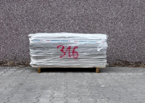 Schadepartij 316 Knauf Brio 18 1200x600x18mm (=17,28m2)