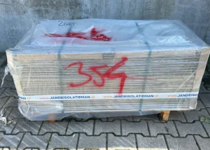 Schadepartij 354 Knauf Brio 18 1200x600x18mm 26st (=18,72m²)
