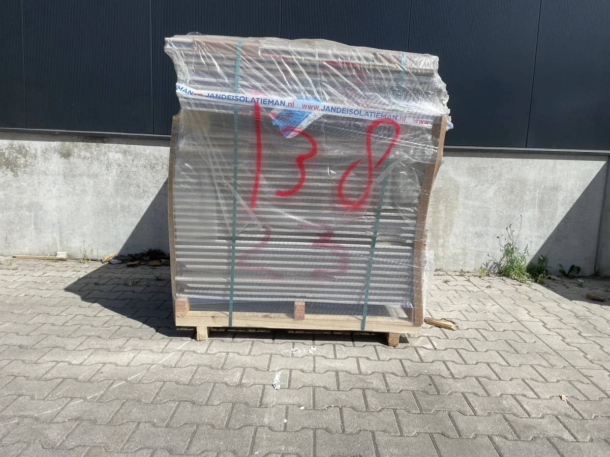Outletpartij 138 Knauf Brio 23 WF 1200x600x23+10mm (=48,96m²)