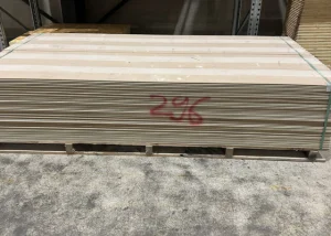 Outletpartij 296 Knauf stucplaat 2400x600x9,5mm RK 96st (=69,12m²)