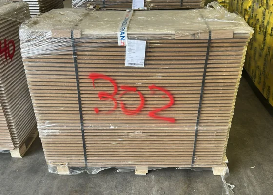 Outletpartij 302 Vloerelement 10+12mm magnesiet + houtvezel (=28,80²)