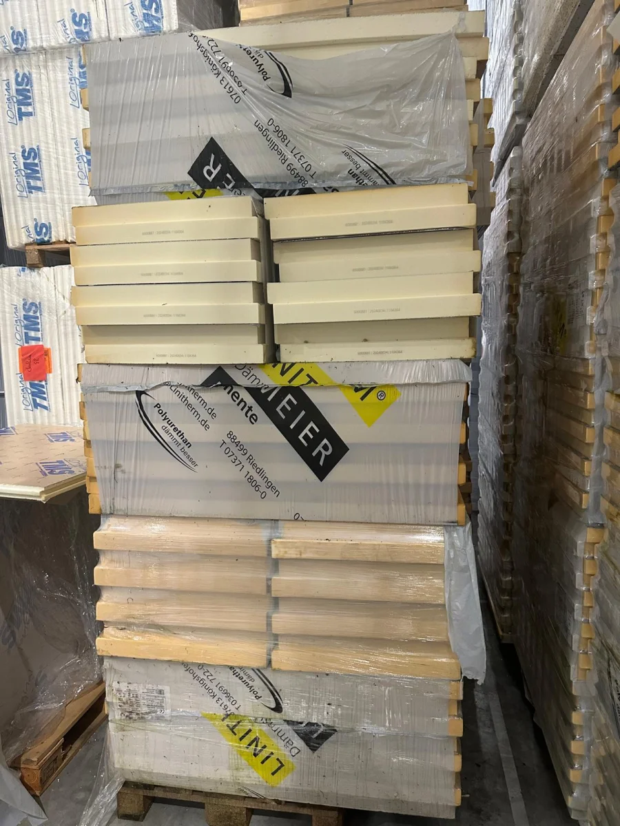 B-Keus PIR 2-zijdig aluminium Sponning 1200x600x120mm Rd:5.45 (=0,72 m²)