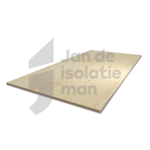 Underlayment Fins Vuren 2TG 2440x1220x18mm (=2,98 m²)