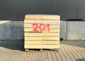 Outletpartij 201 B/C keus PIR isolatie 1200x600x140mm (=11,52m2)