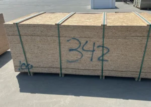 Outletpartij 342 B-keus OSB 2440x1220x9mm 100st (=297,68m²)