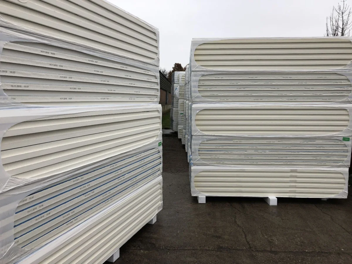 B-Keus PIR 2-zijdig Aluminium 2400x1200x80mm Rd:3,63 met sponning