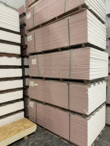 OUTLET gipsplaat Knauf DF plaat 12,5 mm voor hoge brandwerendheid 2000x1200x12,5mm 2AK (=2,40m²)