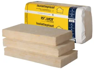 OUTLET Isover isolatieplaat 1200x600x80mm 3pl/pak Rd:2,20 (=4,32m²)
