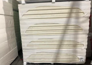 B-keus PIR 2-zijdig aluminium Sponning  2400x1200x140mm Rd:6.36 (=2,88 m²)