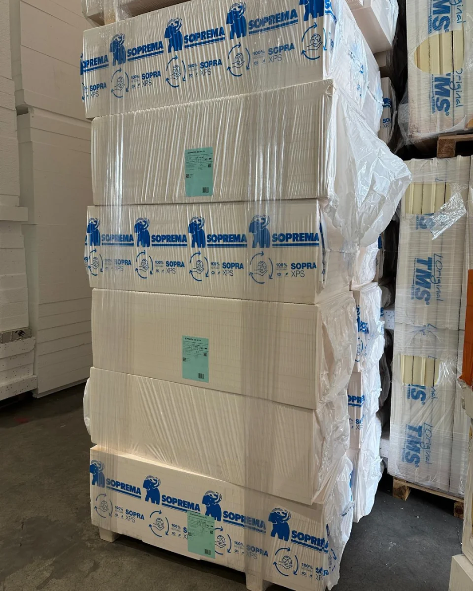 XPS-B-keus 1250x600x30