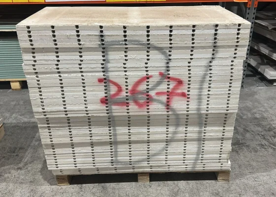 Outletpartij 267 vloerverwarmingsplaat Mono M10 1200x600x21 45st (=32,40m²)