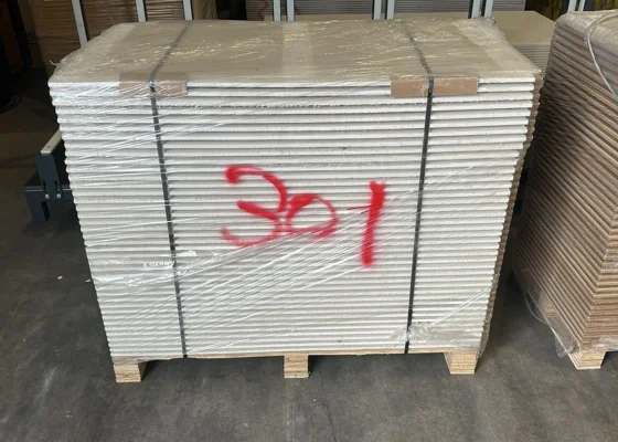 Outletpartij 301 Vloerelement 10+12mm magnesiet + houtvezel (=28,80m²)