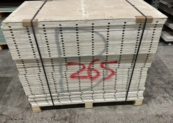 Outletpartij 265 vloerverwarmingsplaat Mono M10 1200x600x21 42st (=30,24m²)