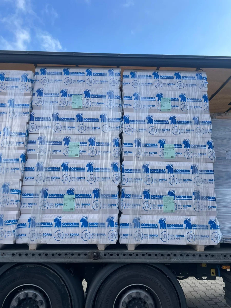 B-keus XPS 1250x600x120mm sponning Rd:3.40 (=0,75 m²)