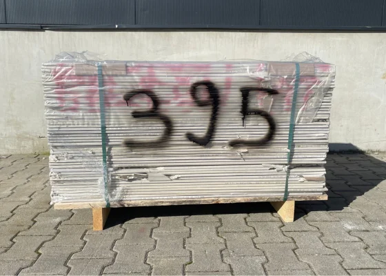 Schadepartij 395 Gipsplaat 1200x600x12,5mm 2AK 47st (=33,84m²)