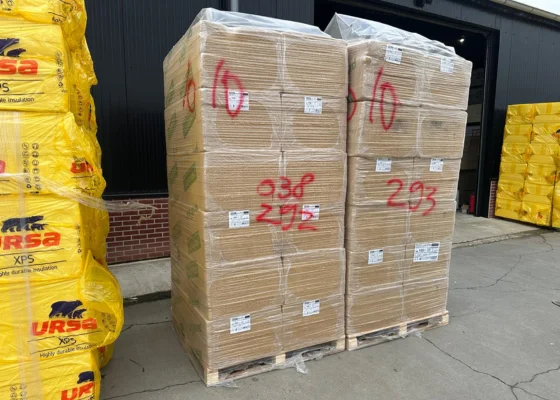 Outletpartij 292 Pavaflex houtvezelisolatie Rd:2,60 1220x575x100mm 48st (=33,72m²)