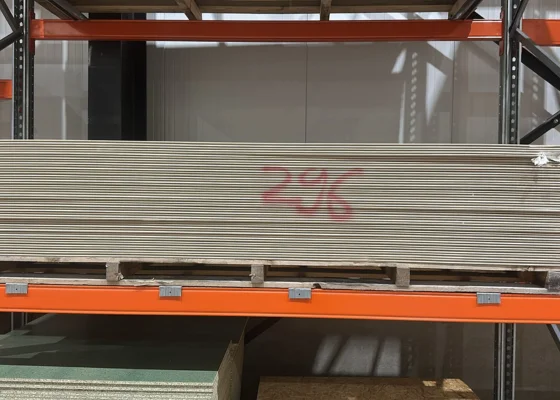 Outletpartij 296 Knauf stucplaat 2400x600x9,5mm RK 47st (=67,68m²)