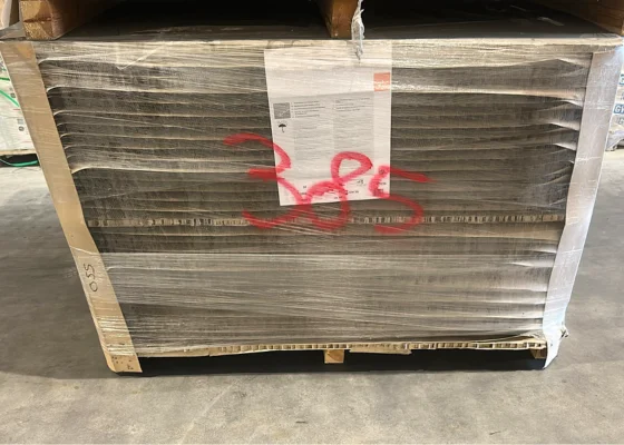 Outletpartij 385 honingraatelement 1500x1000x30mm 30st (=45m²)
