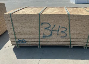Outletpartij 343 B-keus OSB 2440x1220x9mm 100st (=297,68m²)