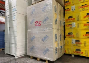B-keus PUR 2-zijdig aluminium 1200x1000x25mm TG Rd:1.15 (=1,20m²)