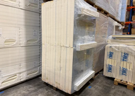 B-keus PUR 2-zijdig alucraft 1200x1000x160mm TG Rd:7.27 (=1,20m²)