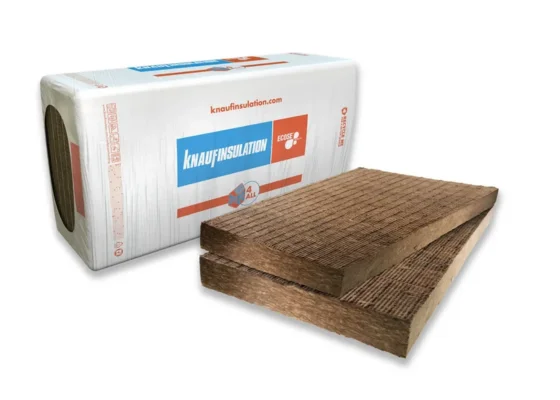 Rock4All Steenwolplaat 1200x600x80mm Rd:2.25 6pl/pak (=4,32m²)
