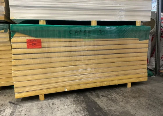 B-keus PUR isoplaat2-zijdig alucraft 2500x1200x80mm Rd:3.60 (=3,00m²)