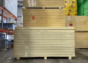 B-keus PUR 2-zijdig alucraft 2500x1200x100mm Rd:4.50 (=3,00m²)