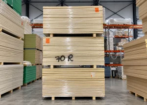 B-keus PUR 2-zijdig alucraft 2500x1200x70mm Rd:3.15 (=3,00m²)